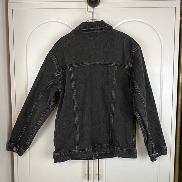 Art Class : Boy's Distressed Black Denim Jacket - Picture 2 of 7